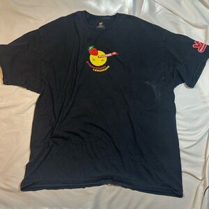 2000s Hanes Black WEINERSCHNITZEL XXXL t shirt